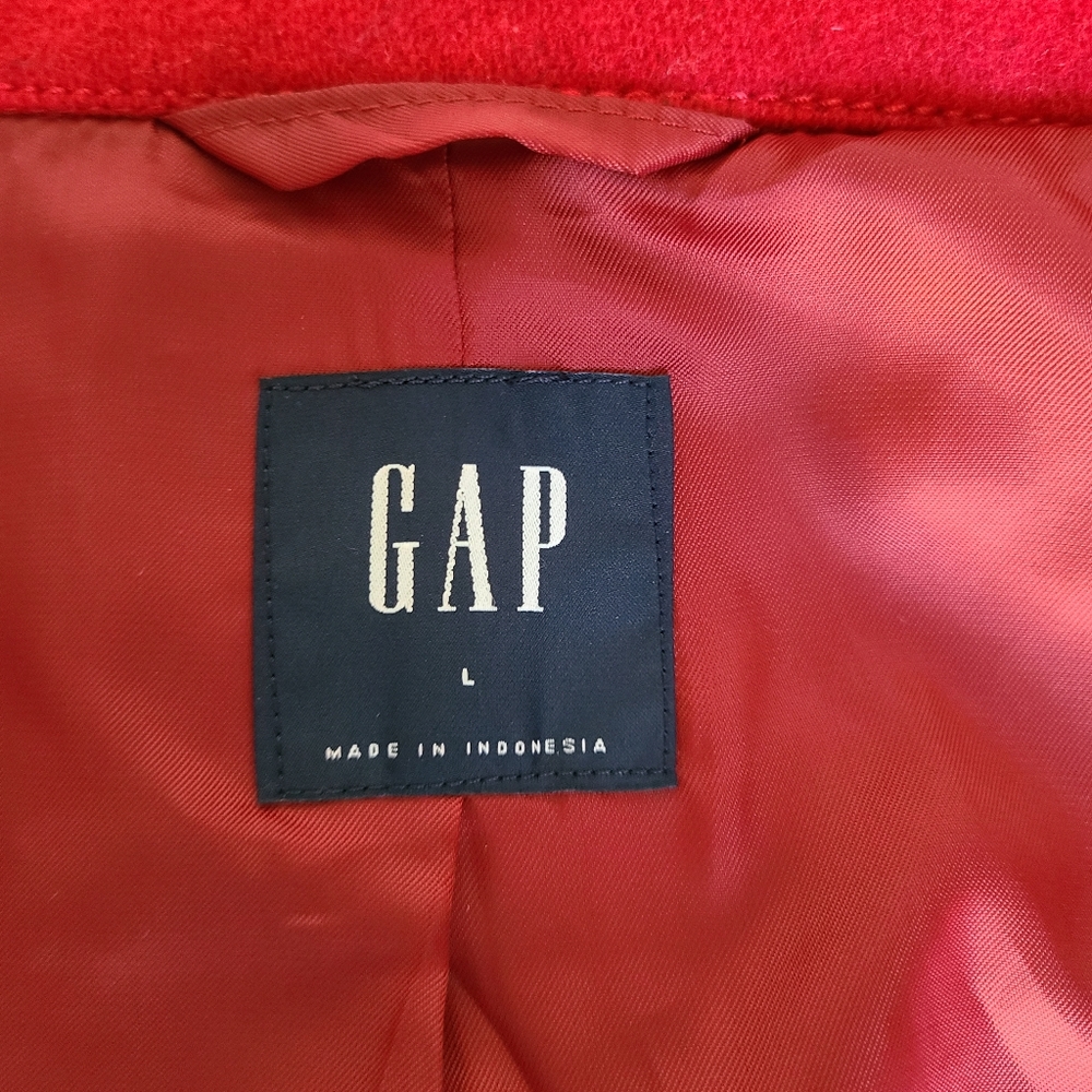 Gap Red Wool jacket - Picture 5 of 5
